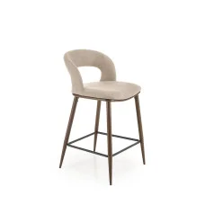 CHAIR H 114, BEIGE / WALNUT